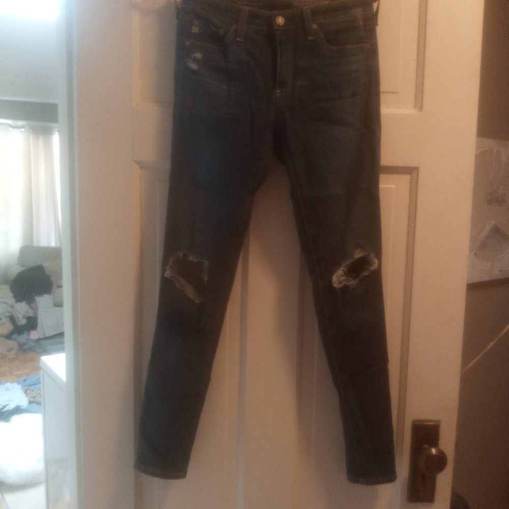AG Adriano Goldschmied Blue Skinny Jeans